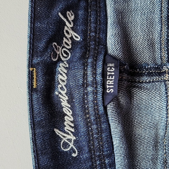 American Eagle Outfitters Original Boot Dark Wash Size 8 - Picture 11 of 13